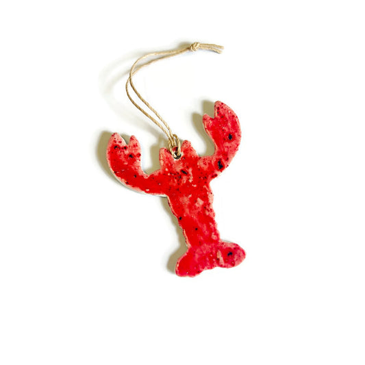 Red Lobster Ornament Handmade