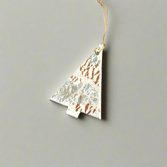 Tree Shaped Christmas Ornament Handmade