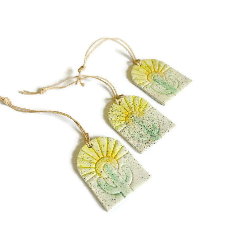 Cactus christmas ornaments