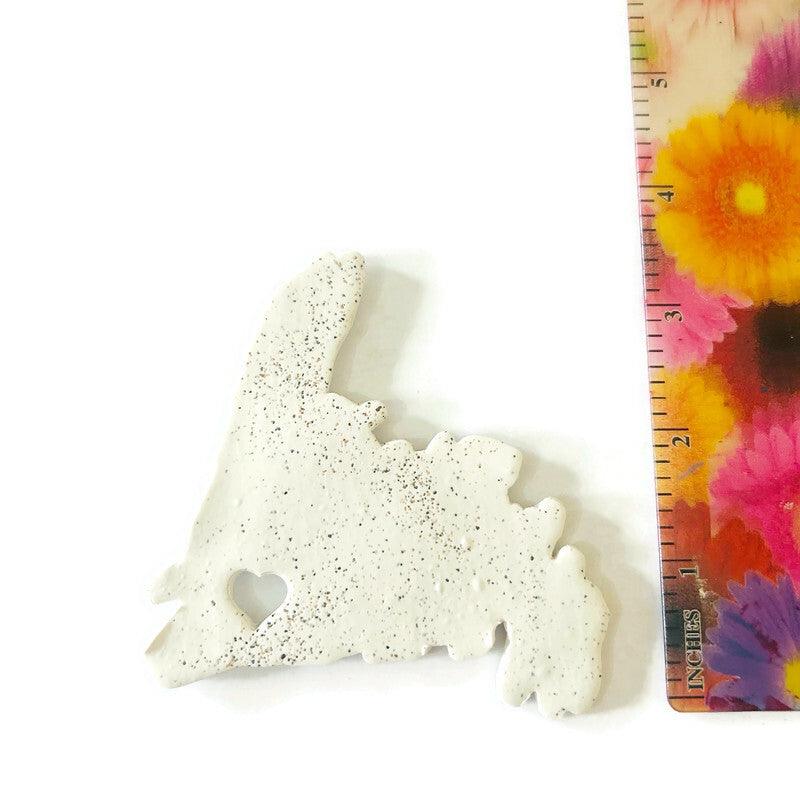 Labrador Fridge Magnet Handmade from Clay & Beach Sand - Sassy Sacha Jewelry