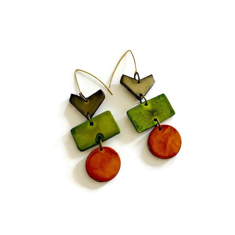 Unique Bohemian Jewelry Set with Statement Necklace & Earrings - Sassy Sacha Jewelry