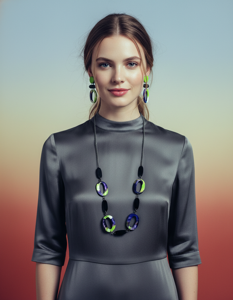 Colorful Clip On Earrings for Summer