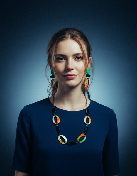 Extra Long Colorful Statement Earrings for Summer