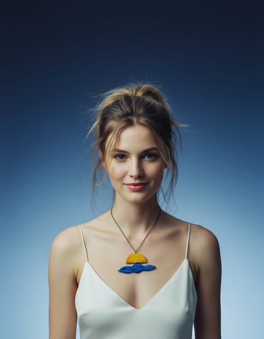 Ocean & Sunrise Necklace