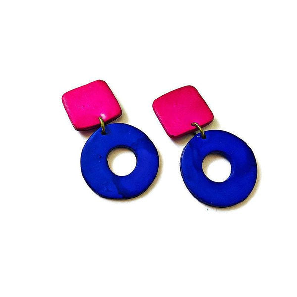 Bold Artsy Statement Earrings for Summer - Sassy Sacha Jewelry