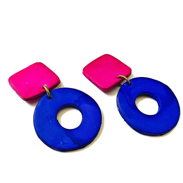 Bold Artsy Statement Earrings for Summer - Sassy Sacha Jewelry