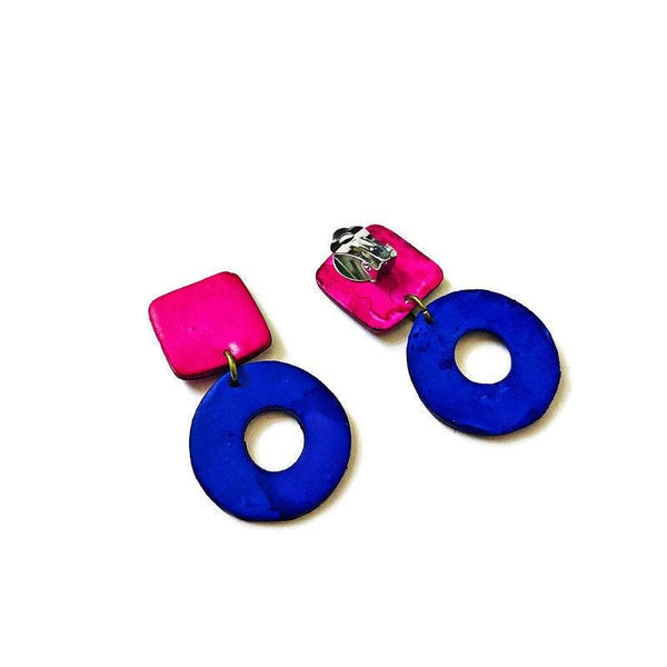 Bold Artsy Statement Earrings for Summer - Sassy Sacha Jewelry