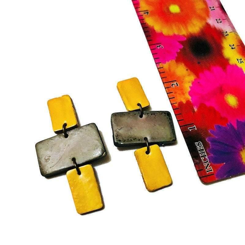 Chunky Statement Necklace & Earring Set Handmade - Sassy Sacha Jewelry