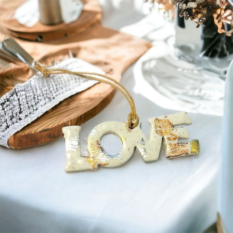 Bulk Wedding Favours for Guest, Rustic Mixed Metal & Clay Decoration