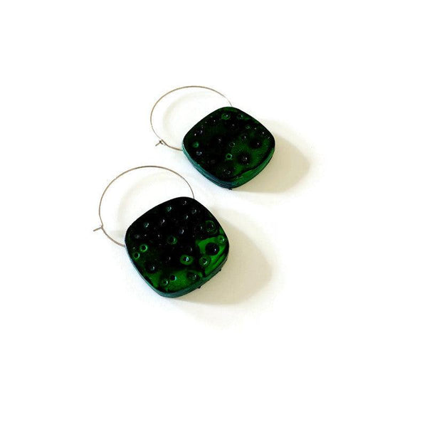 Square Hoop Earrings - Sassy Sacha Jewelry